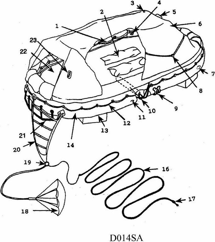 USCG Exam Illustration D014SA
