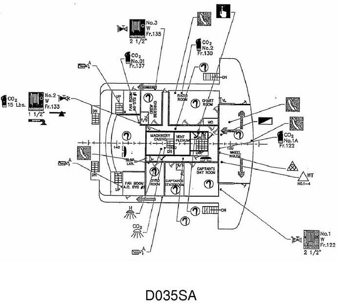 USCG Exam Illustration D035SA